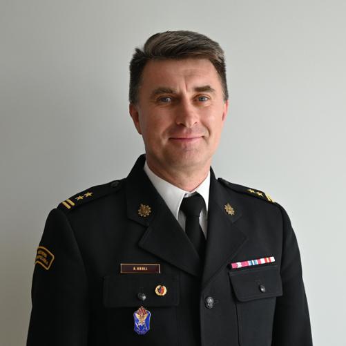 Komendant Powiatowy PSP w Tucholi - bryg. mgr Arkadiusz Kroll