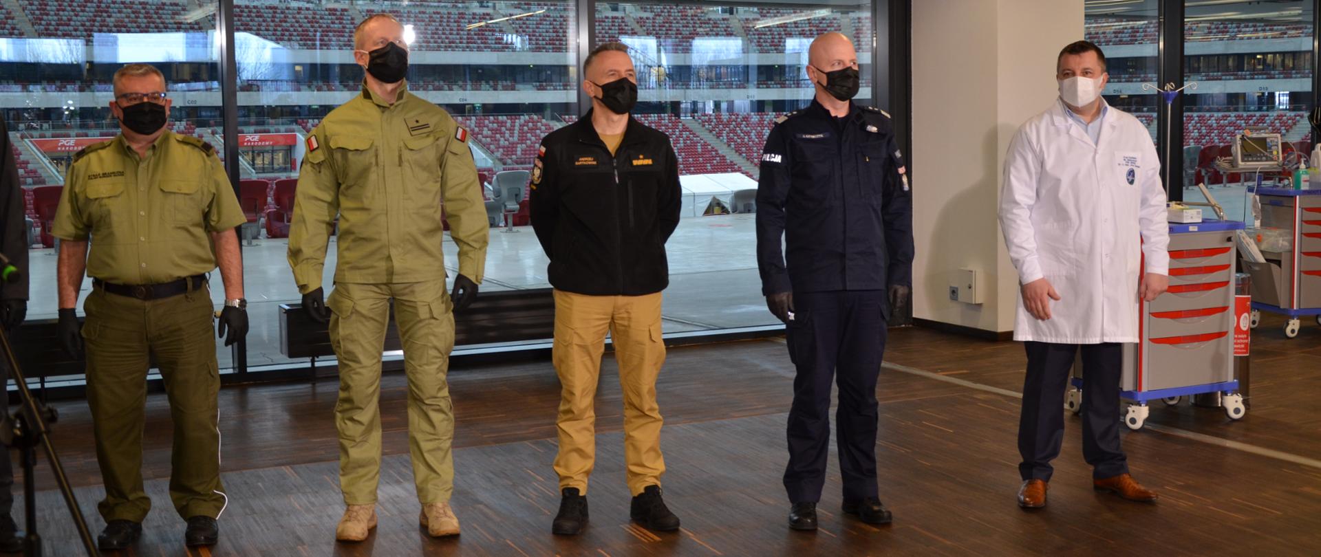 Rozpoczął się proces szczepień przeciw COVID-19 dla funkcjonariuszy służb mundurowych