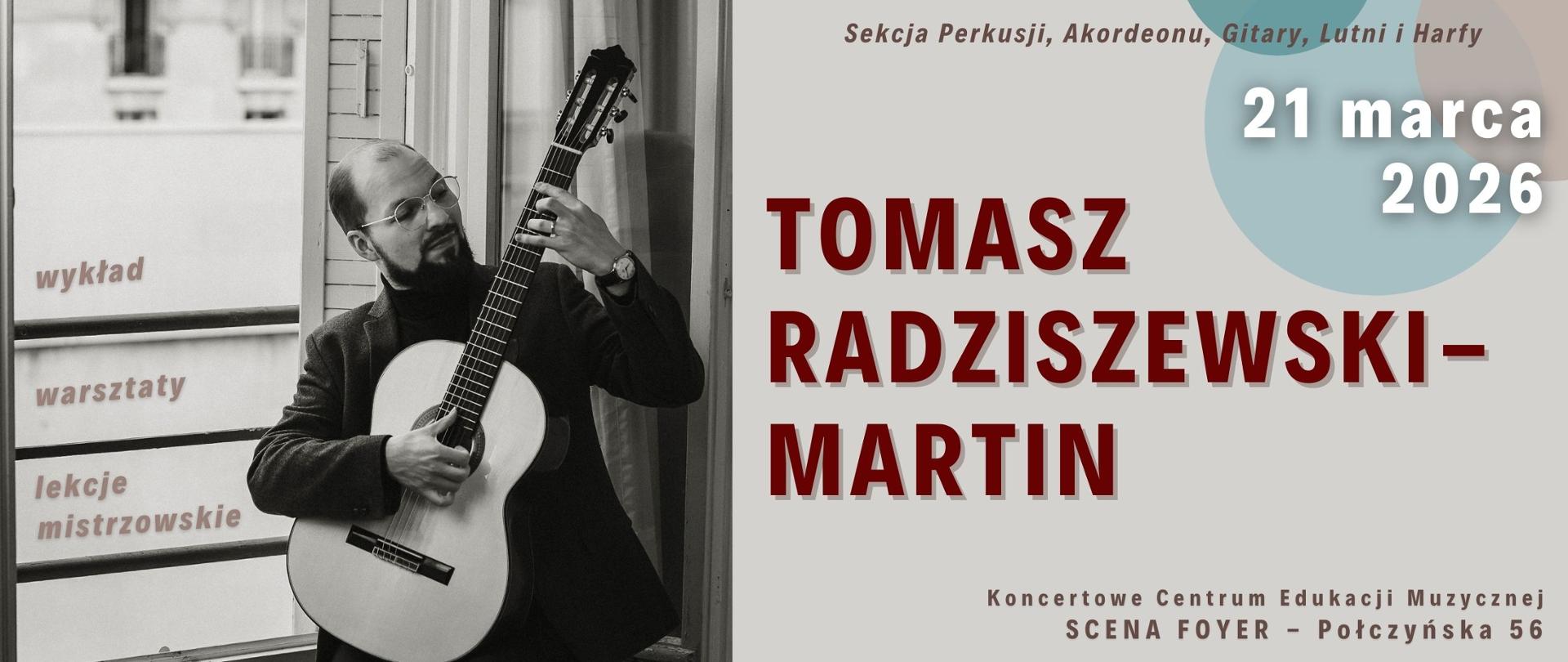 Baner - 21.03.2026 - Tomasz Radziszewski-Martin - warsztaty