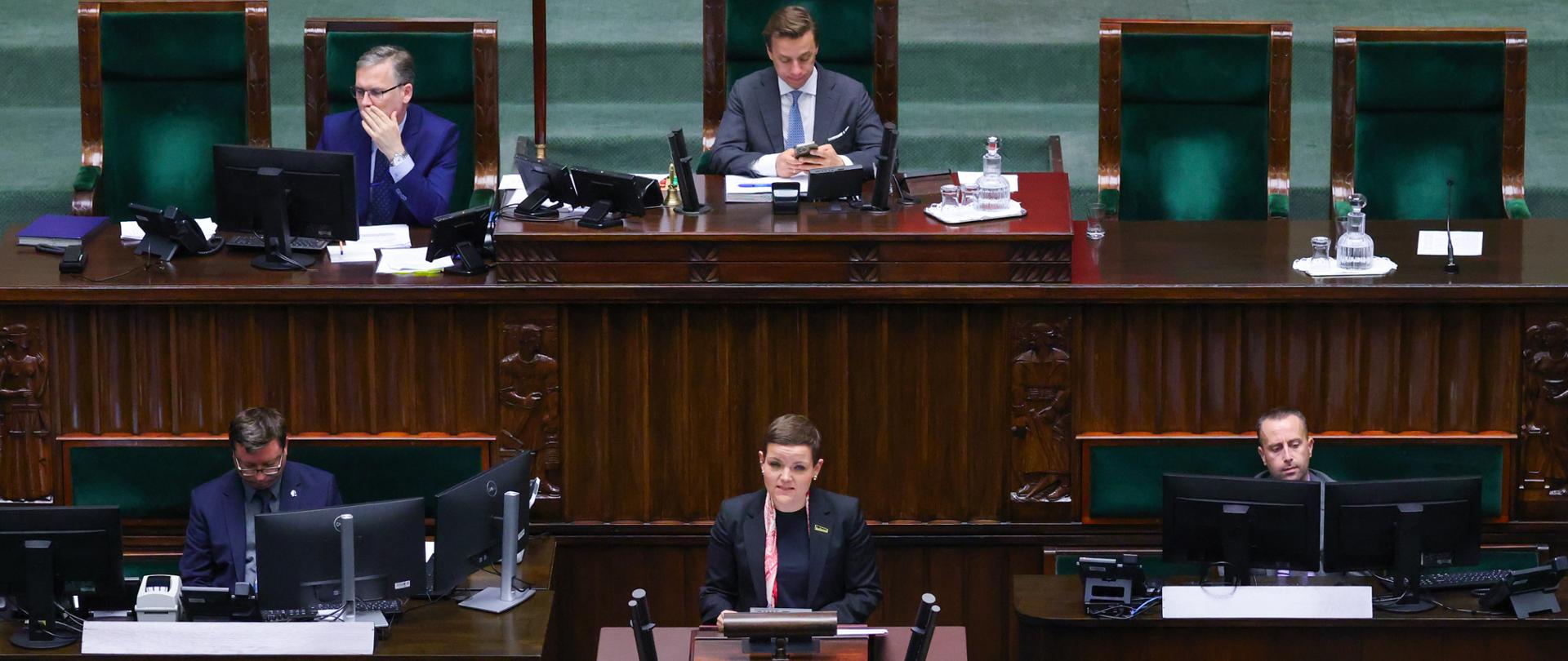 Pierwsze czytanie ustawy o zabezpieczeniu socjalnym osób wykonujących zawód artystyczny, fot. Danuta Matloch