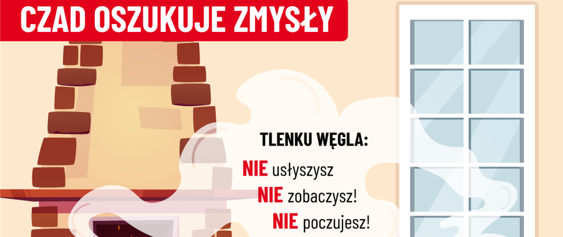 Grafika informacyjna dotycząca bezpieczeństwa w domu.