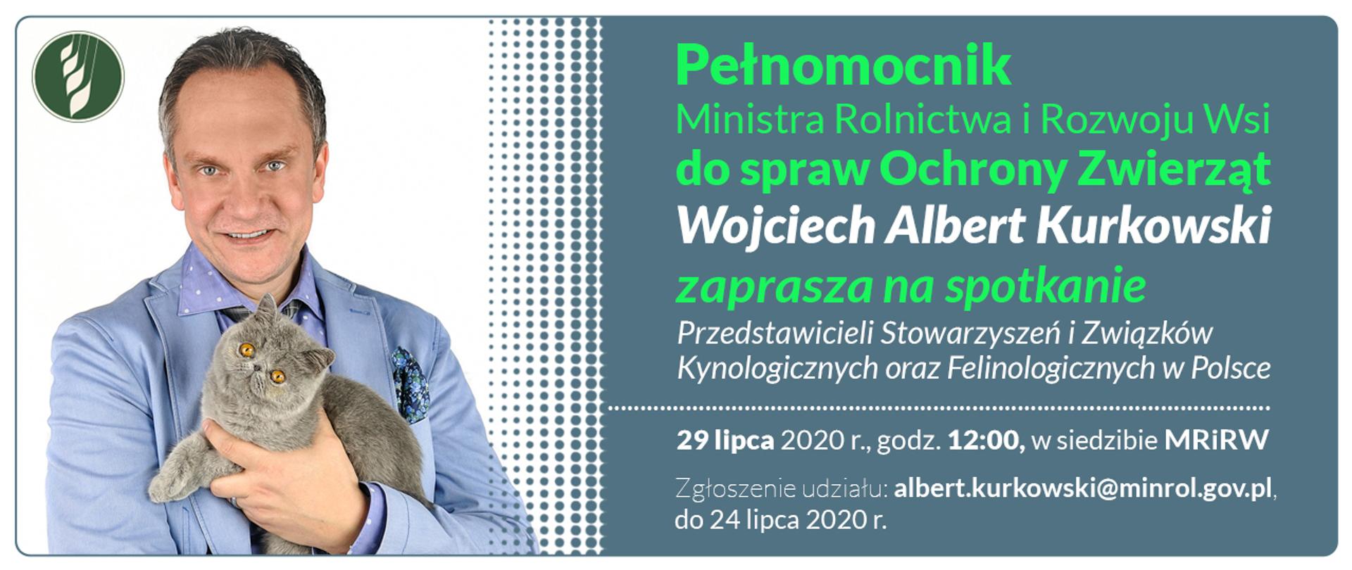 Zaproszenie pełnomocnika spraw zwierzat