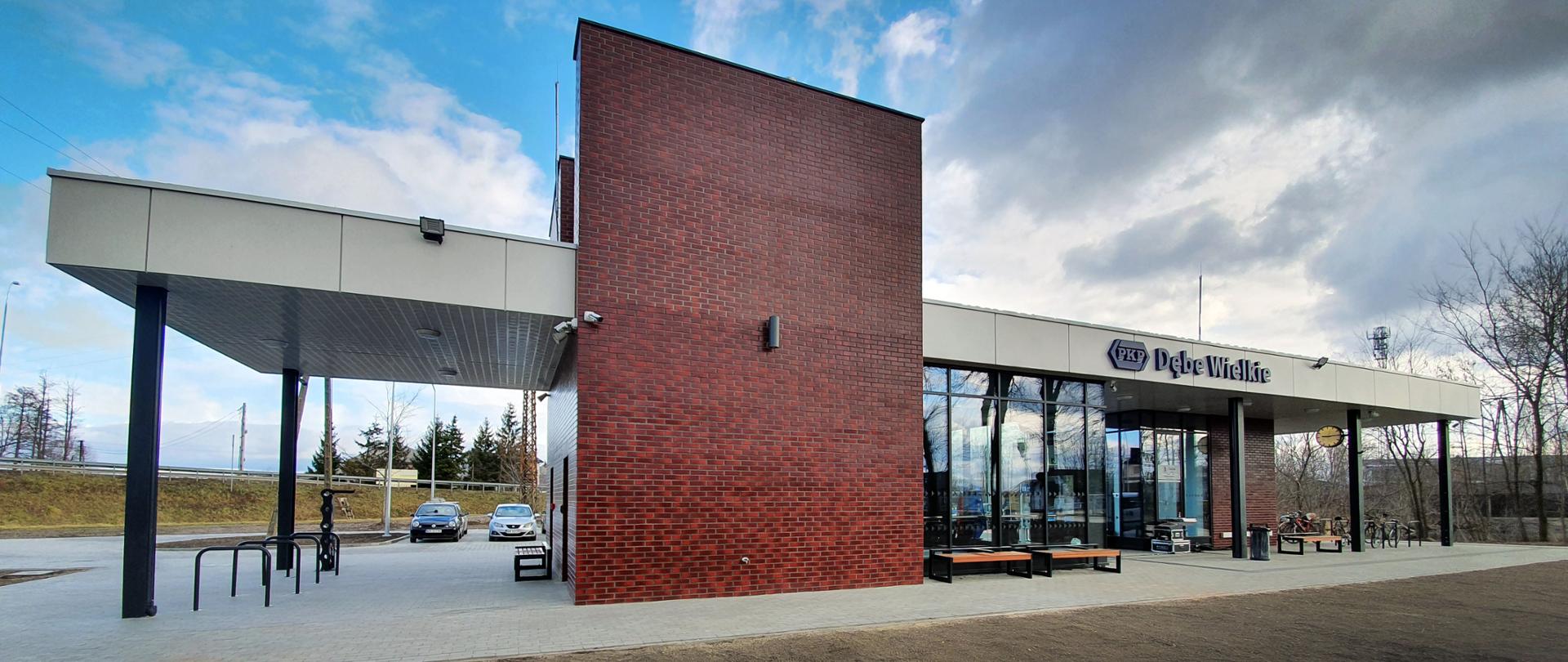 Dworzec Dębe Wielkie w woj. mazowieckim otwarty dla podróżnych