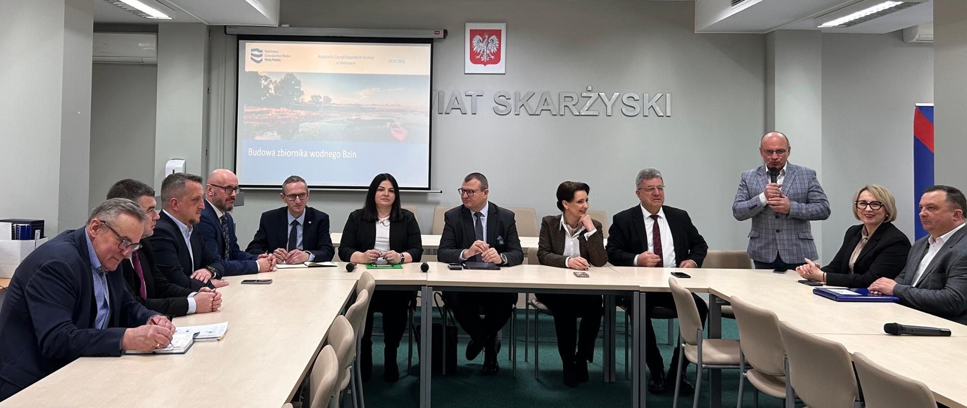 Spotkanie eksperckie w sprawie przyszłości budowy Zbiornika Wodnego Bzin na rzece Kamiennej