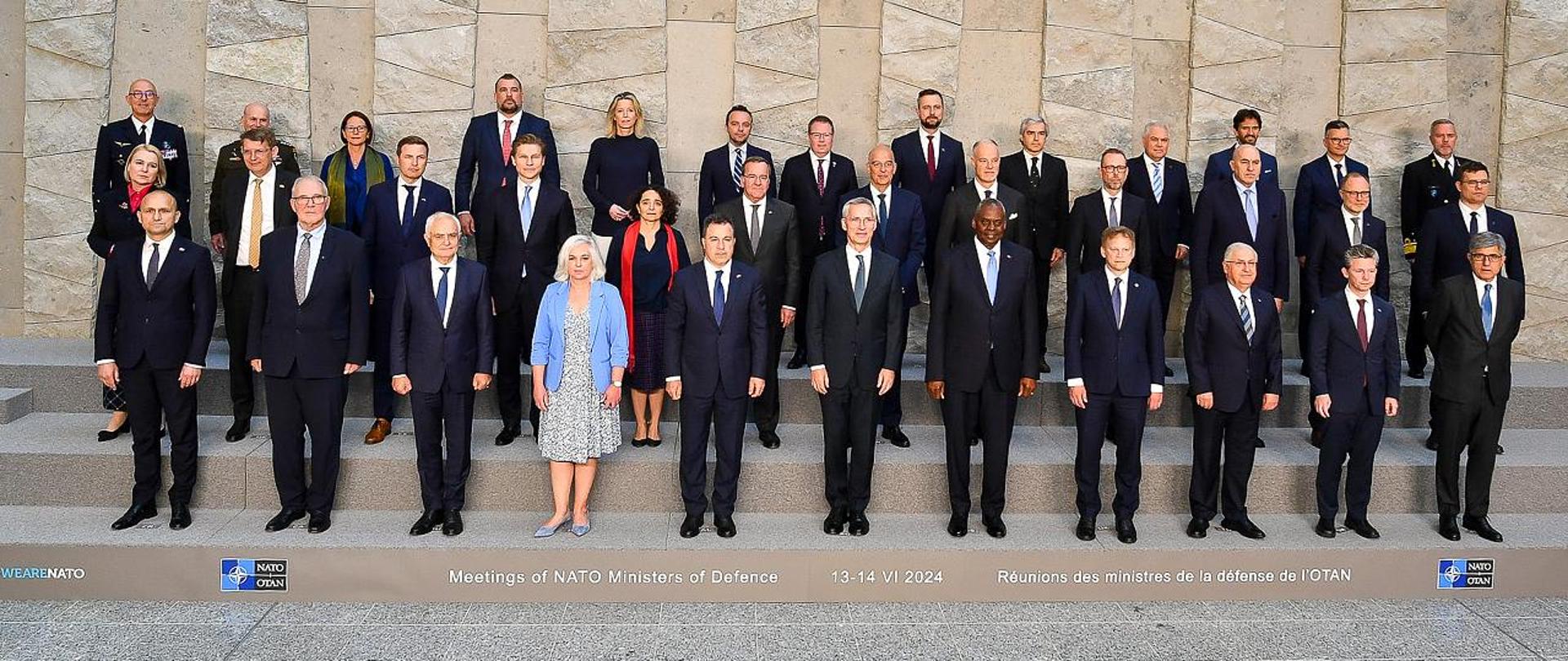 W dniach 13-14 czerwca 2024 r. Władysław Kosiniak-Kamysz, wicepremier - minister obrony narodowej uczestniczył w odbywającym się w Brukseli spotkaniu ministrów obrony państw NATO. Fot. st. kpr. Wojciech Król/CO MON