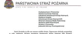 Tekst życzeń na Dzień Strażaka