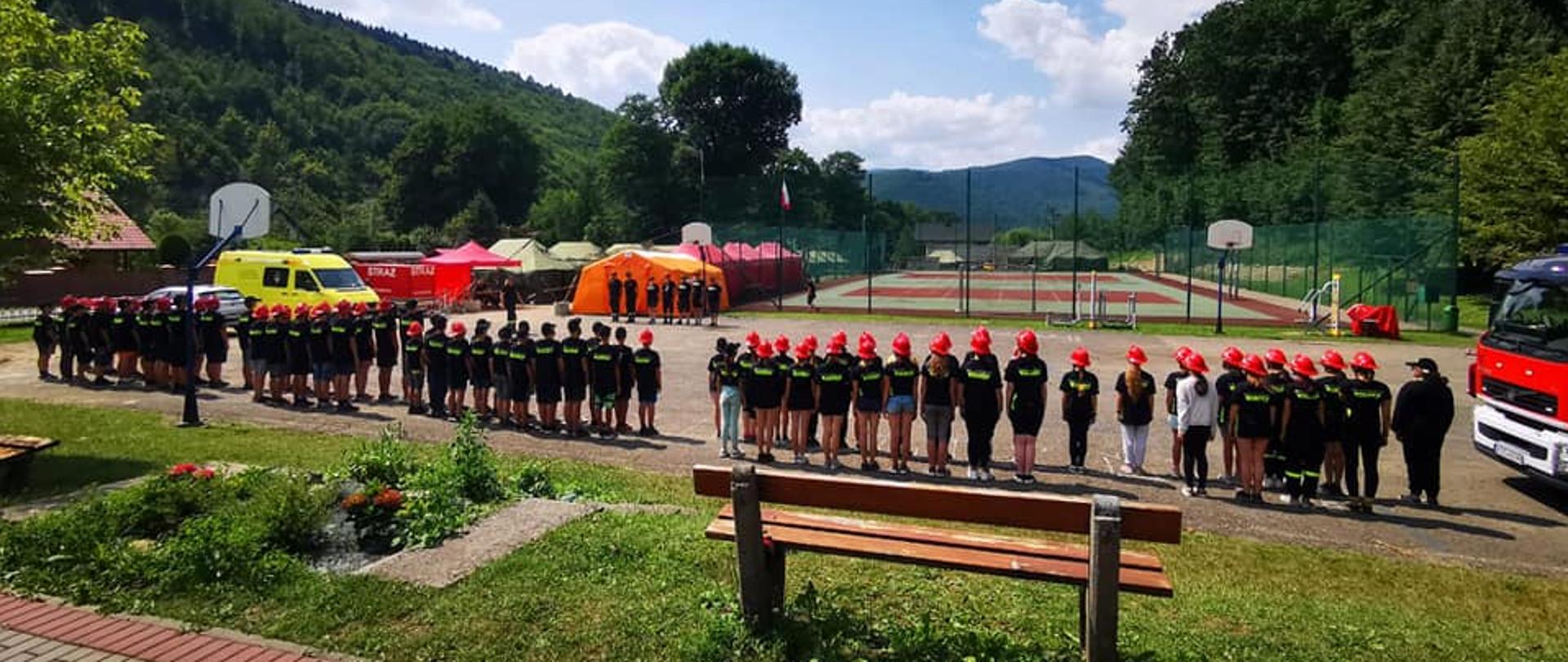  Obozy Szkoleniowe dla Młodzieżowych Drużyn Pożarniczych w Porąbce