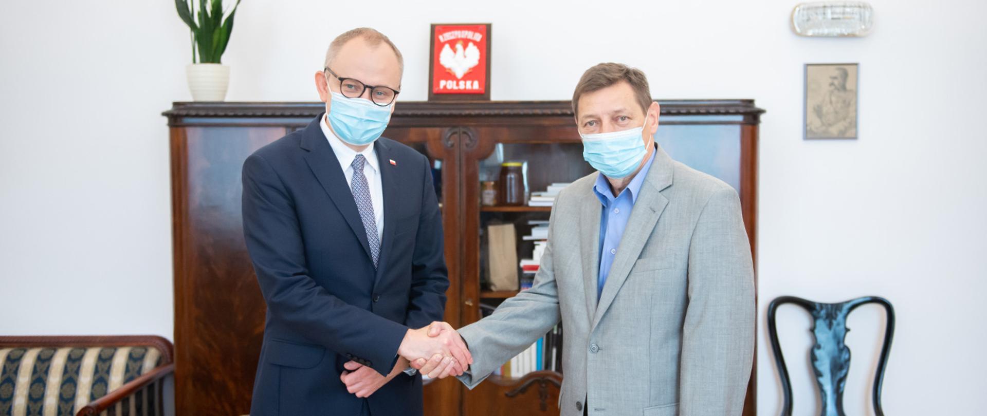 Spotkanie Ministra Błażeja Pobożego z przedstawicielem mniejszości ormiańskiej 