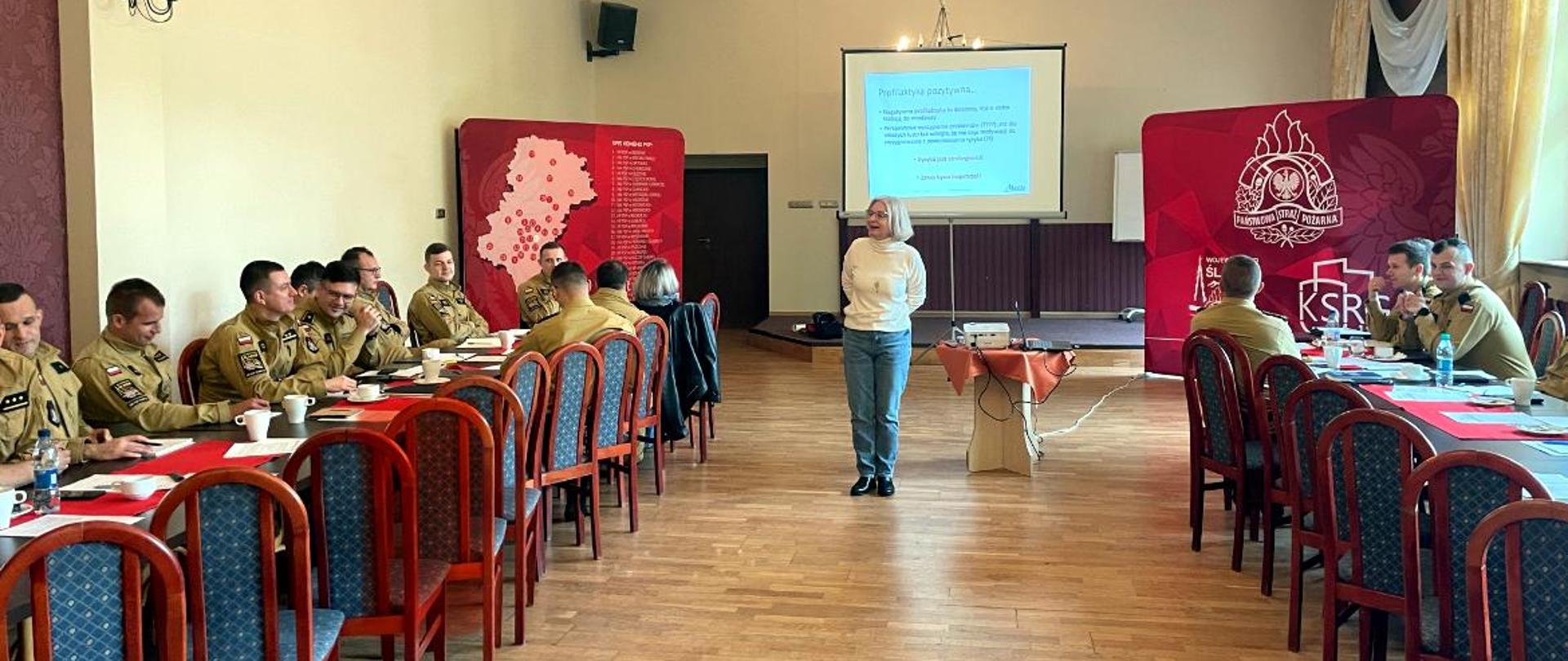 Narada szkoleniowa powiatowych i miejskich koordynatorów prewencji społecznej PSP woj. śląskiego