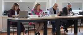 Państwowy Powiatowy Inspektor Sanitarny w Golubiu-Dobrzyniu wśród pozostałych uczestników XXX sesji Rady Powiatu Golubsko-Dobrzyńskiego