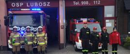 Oddanie hołdu strażakowi z Ochotniczej Straży Pożarnej w Michałowie