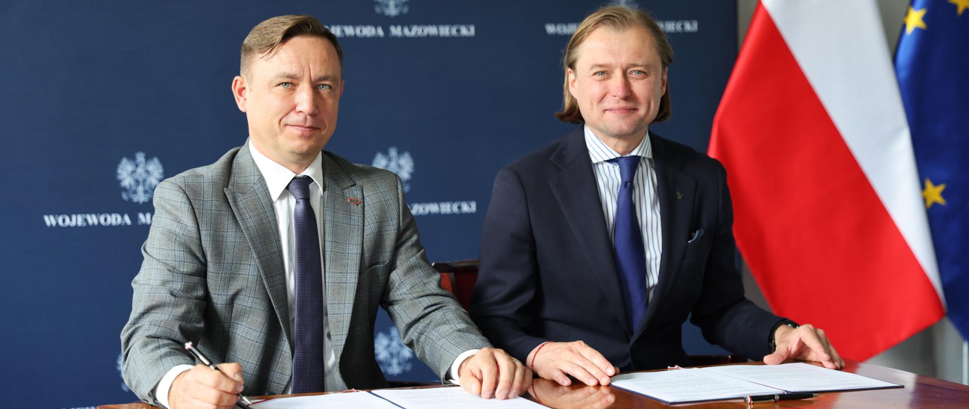 Podpisanie listu intencyjnego przez Wojewodę Mazowieckiego