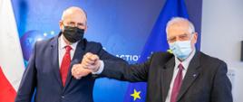 Minister Zbigniew Rau meets with Josep Borrell in Brussels