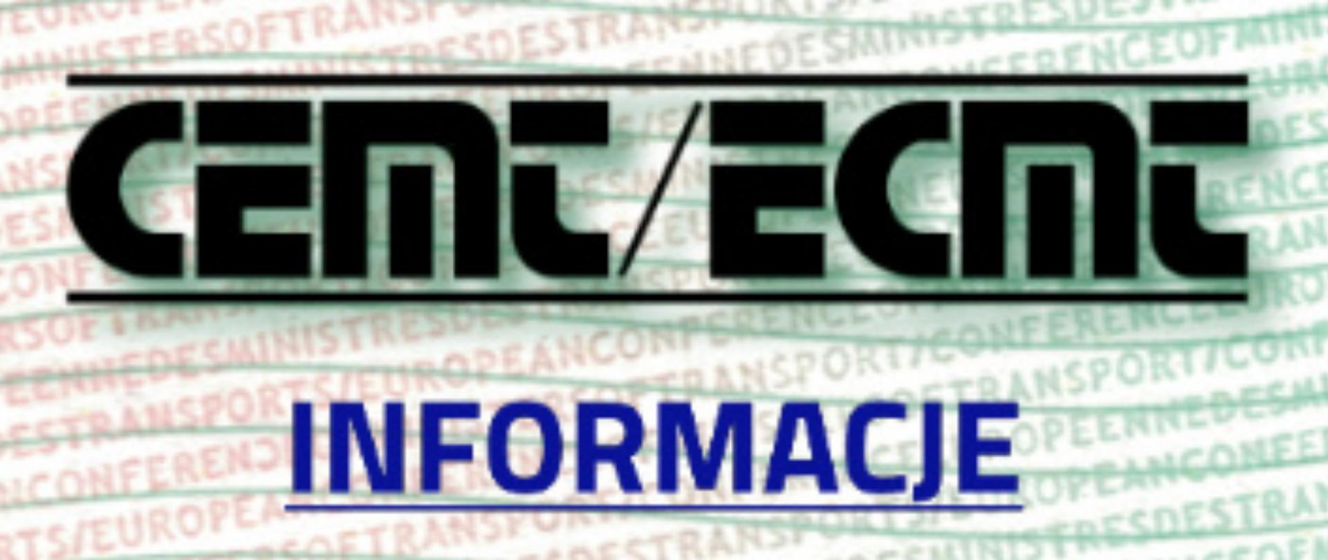CEMT/ECMT - informacje