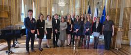 Cérémonie de remise des diplômes aux élèves des sections polonaises du lycée de Saint-Germain-en-Laye et du lycée Montaigne