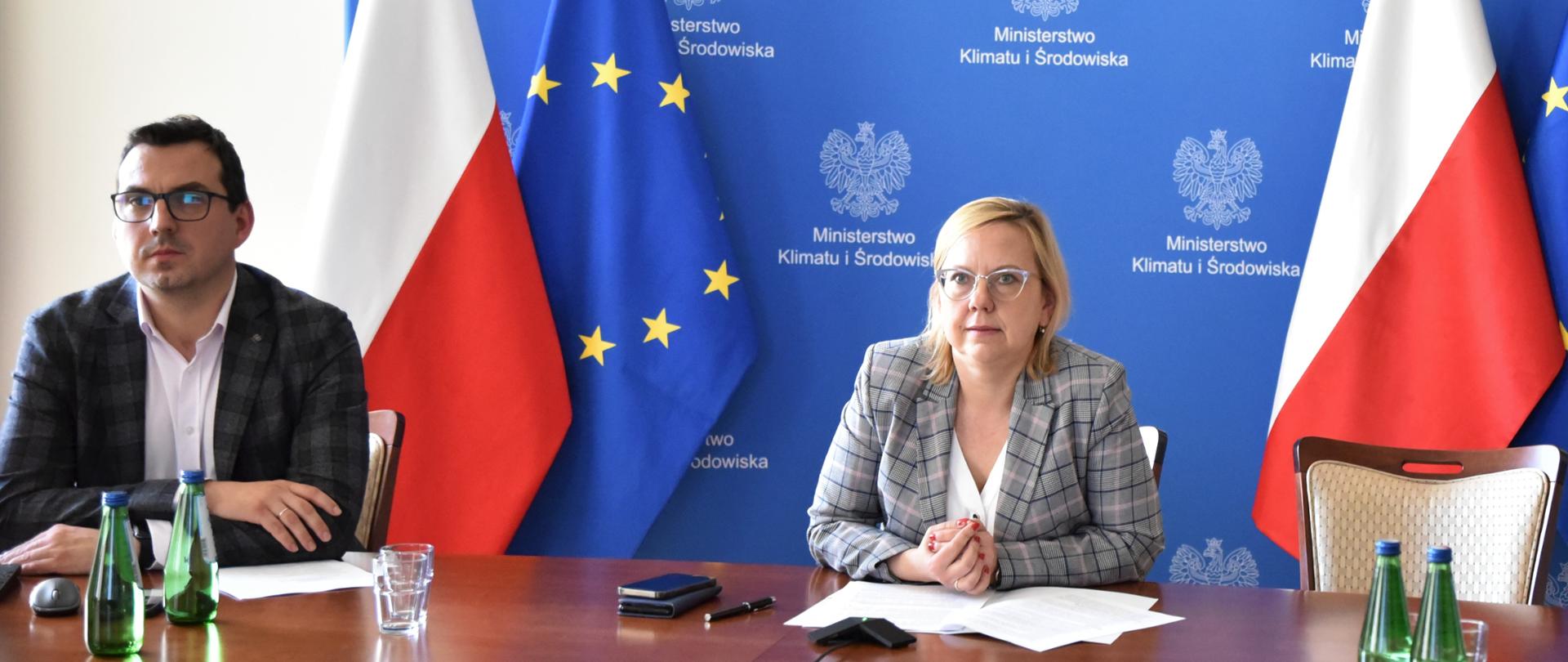 Spotkanie Minister Anny Moskwy z komisarz UE ds. energii Kadri Simson.
