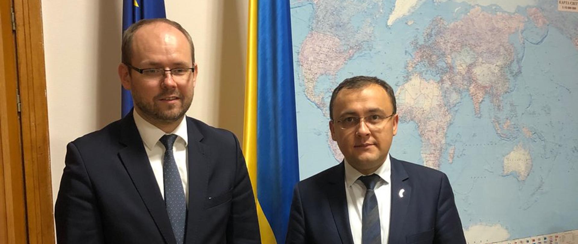 Deputy Minister Marcin Przydacz visits Ukraine