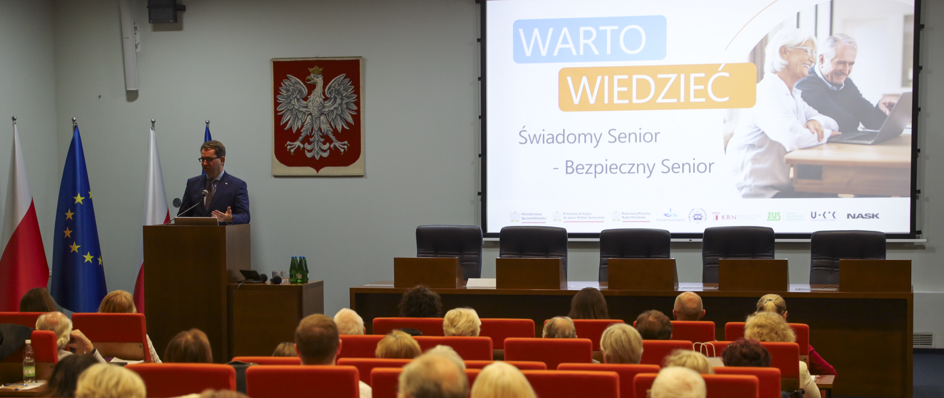 Inauguracja programu „Świadomy Senior - Bezpieczny Senior” w Wielkopolsce