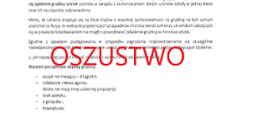 Sfałszowane pismo