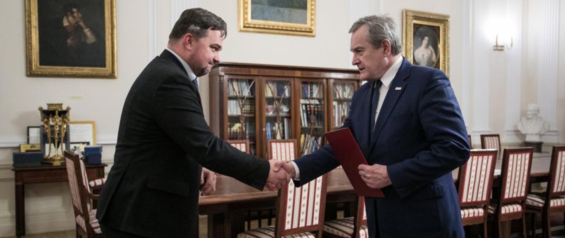 dr Paweł Pietrzyk Naczelnym Dyrektorem Archiwów Państwowych fot. Danuta Matloch