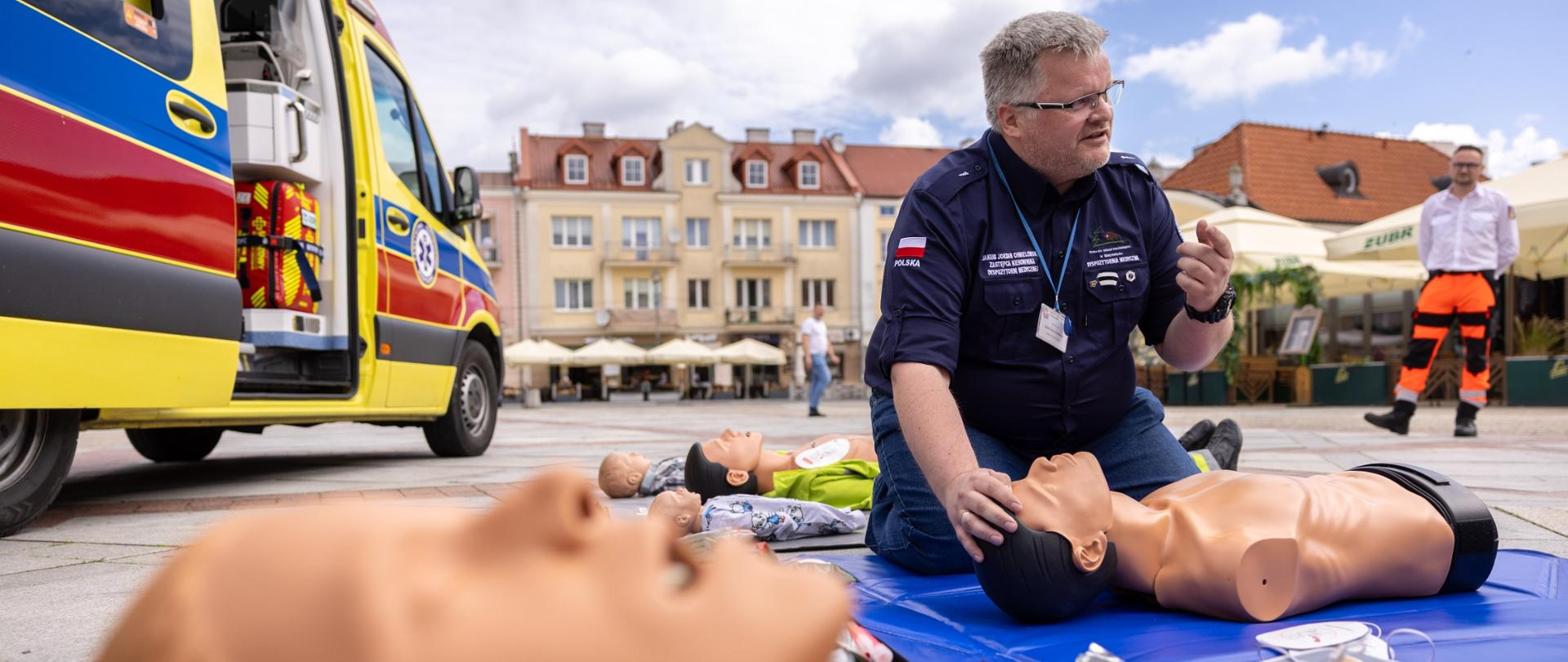 Ponad 100 punktów w Podlaskiem w ramach Krajowego Treningu Pierwszej Pomocy