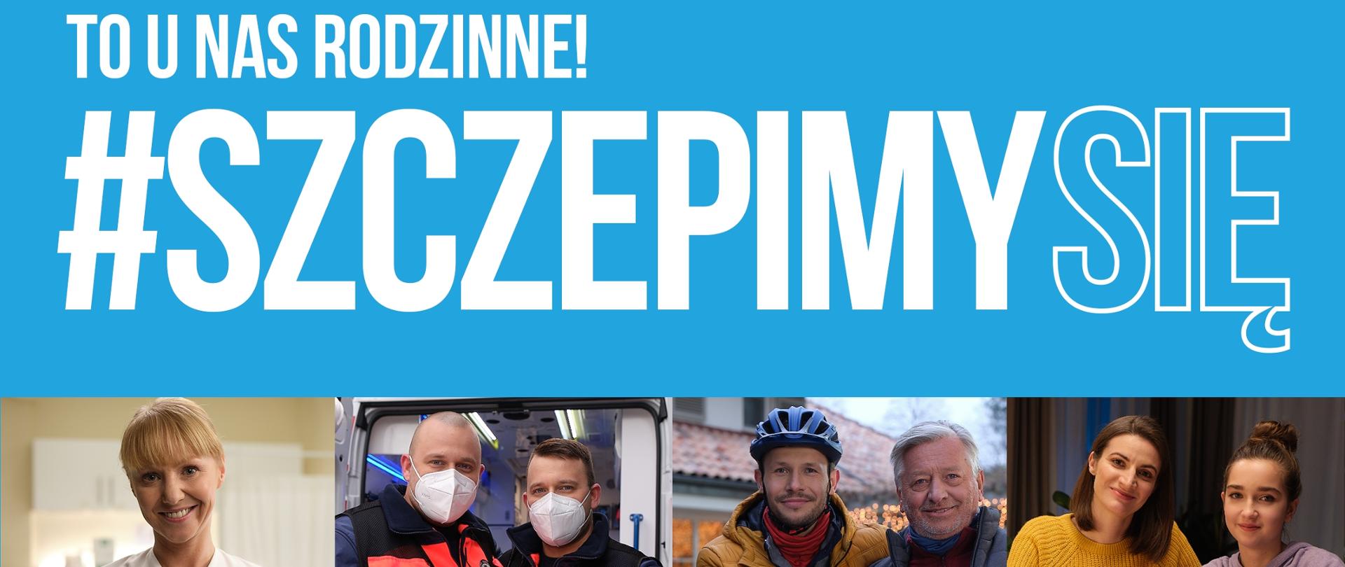 plakat informacyjny propagujący Narodowy Program Szczepień 