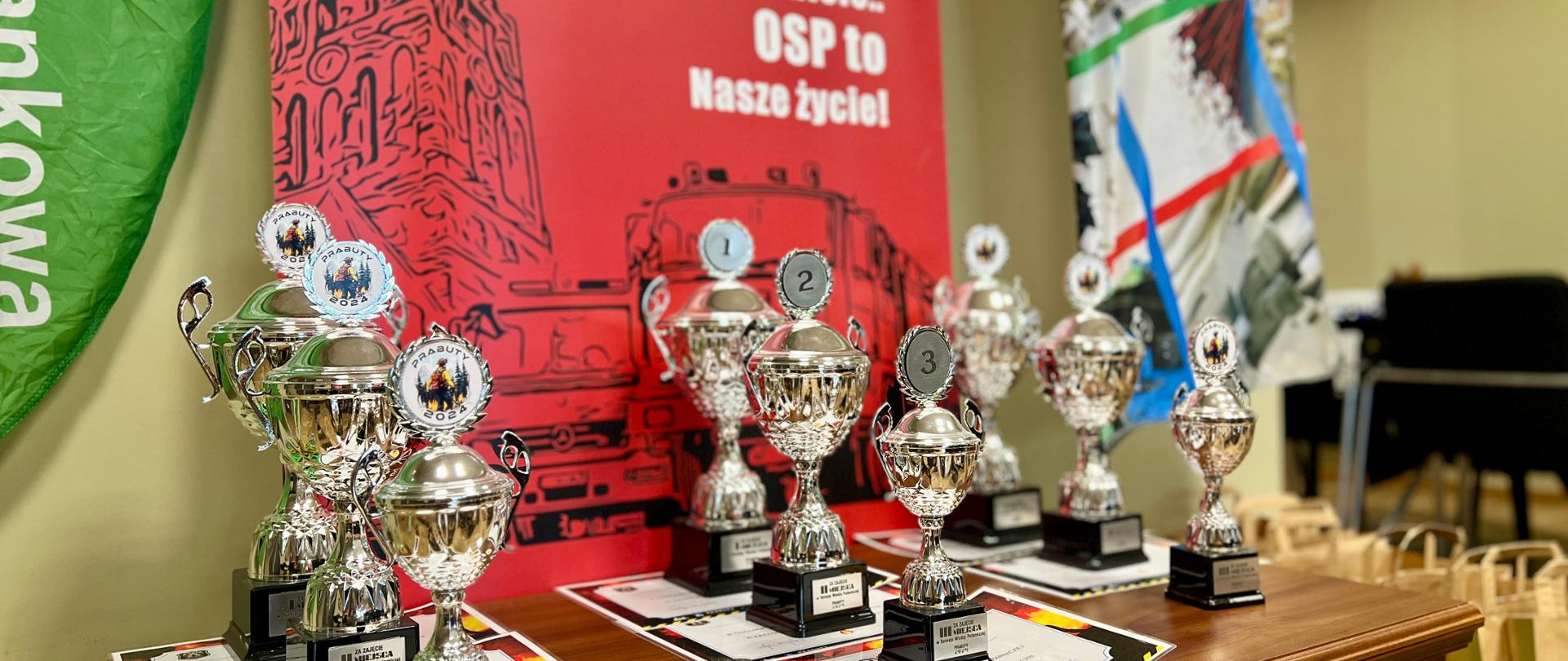 Nagrody dla uczestników turnieju.