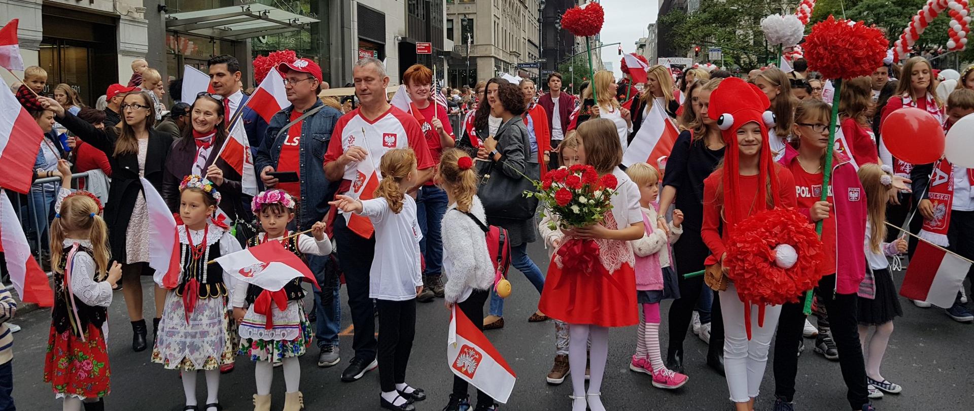 Parada Polonii w Nowym Jorku