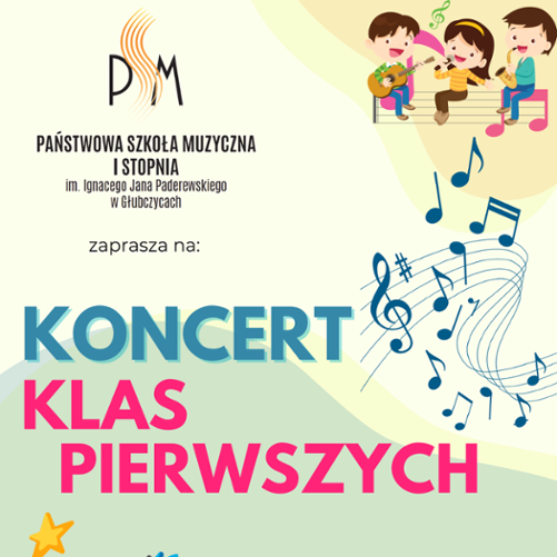Koncert Klas Pierwszych - 20 maja godzina 16:00