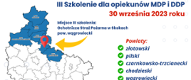 SZKOLENIE DLA OPIEKUNÓW MDP I DDP ORAZ OSÓB ZAINTERESOWANYCH