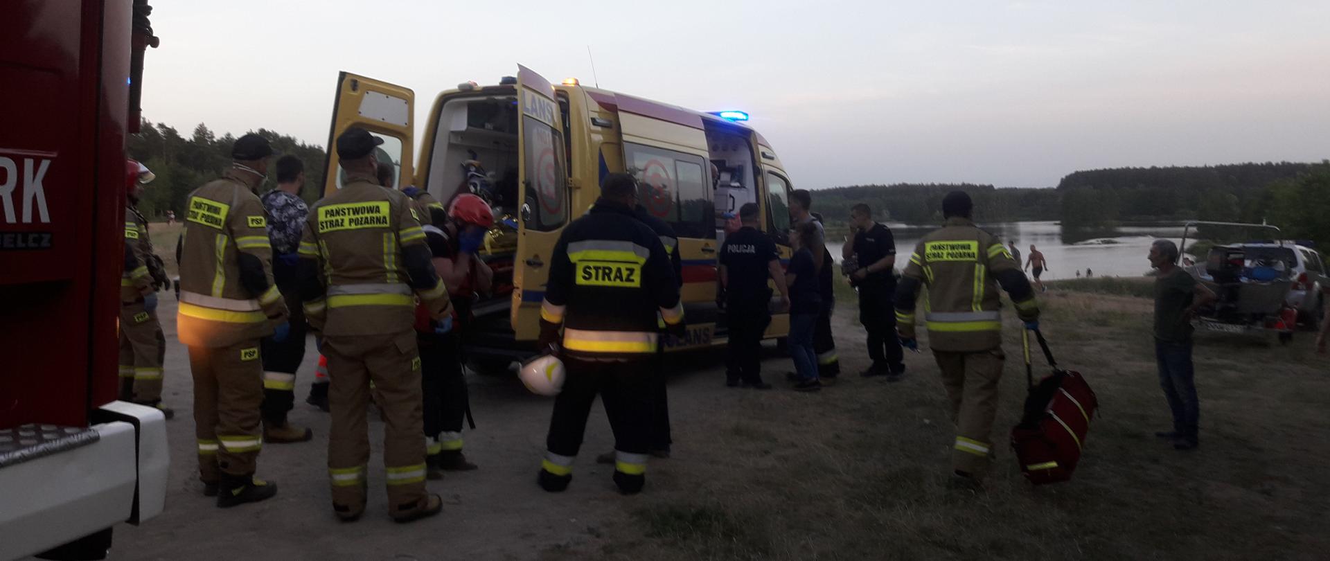 Tonący mężczyzna Nielbark