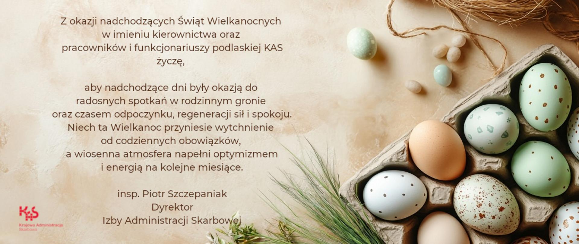 Życzenia świąteczne Dyrektora Izby Administracji Skarbowej w Białymstoku