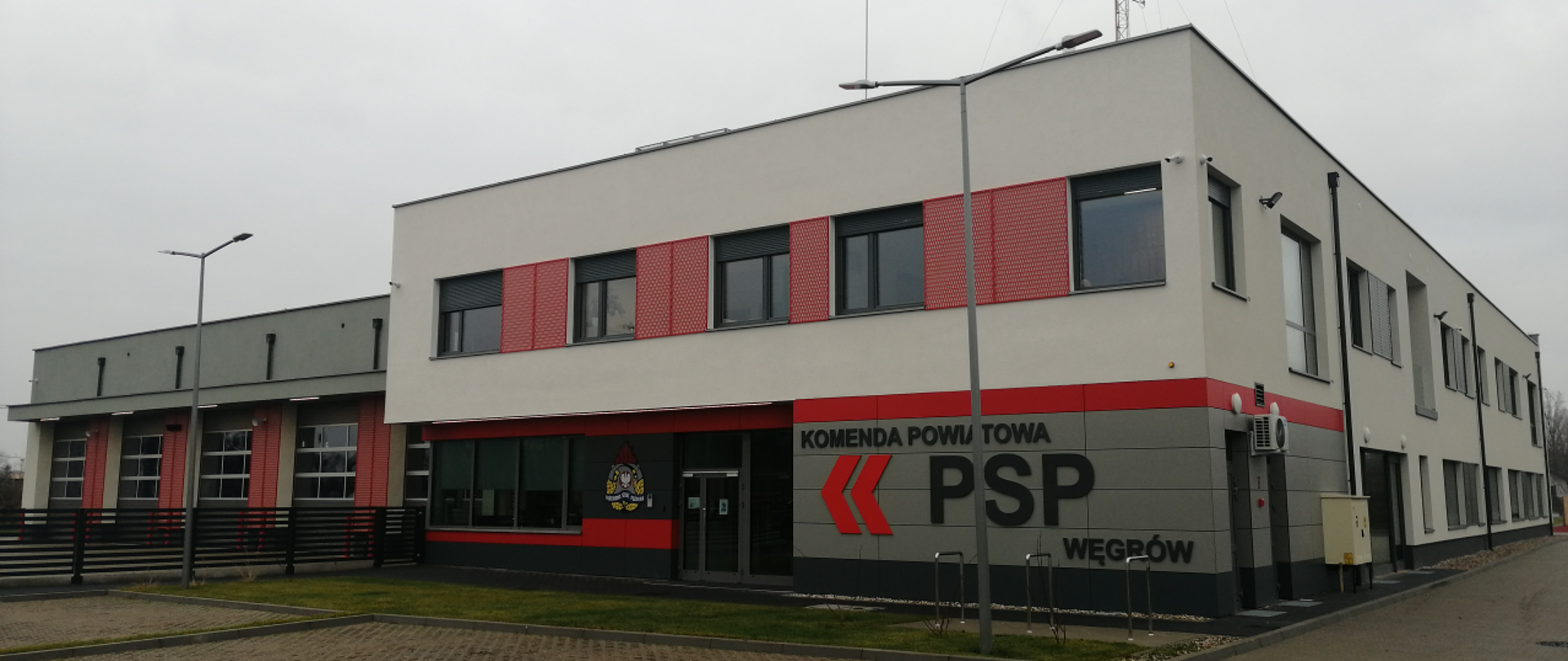 Budynek KP PSP Węgrów