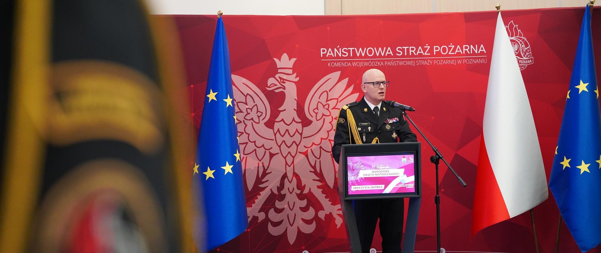 Uroczysta zbiórka z okazji Narodowego Święta Niepodległości - Międzynarodowe targi Poznańskie