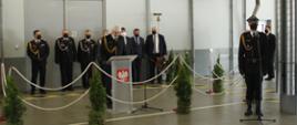Zdjęcie przedstawia uroczystość Obchodów Dnia Strażaka w Bielsku-Białej