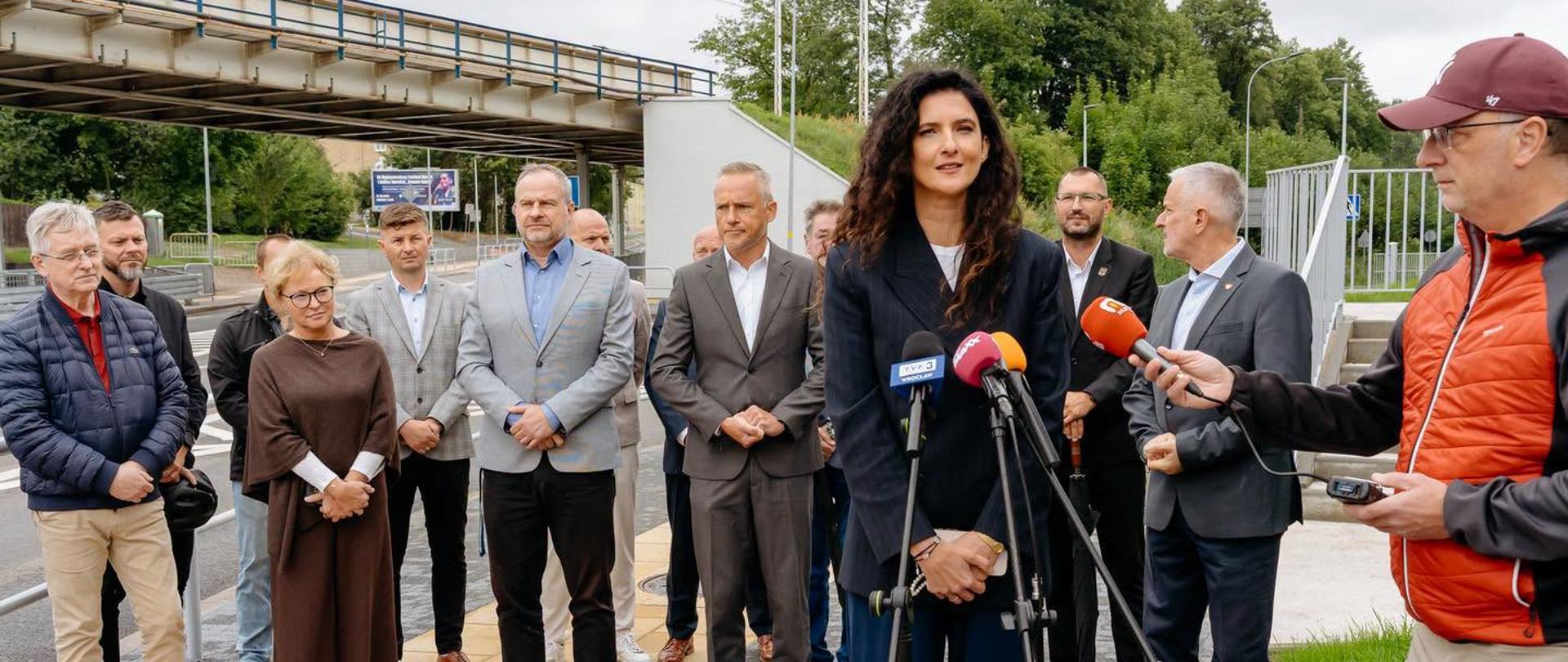 Otwarcie ul. Wrocławskiej w Wałbrzychu po modernizacji