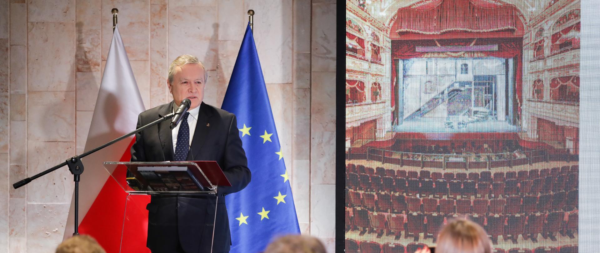 Wicepremier Piotr Gliński: Polska jest liderem wykorzystania środków UE na kulturę w Europie, fot. Danuta Matloch