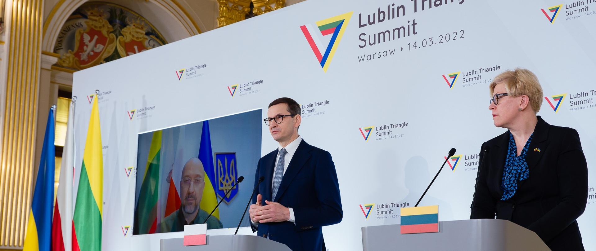 konferencja prasowa premierów 