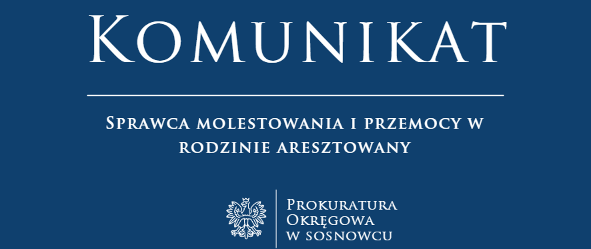 Sprawca molestowania i przemocy w rodzinie aresztowany