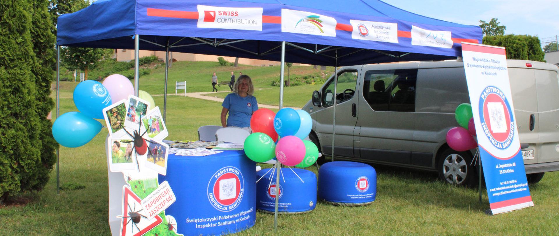 Prezentacja całego stoiska WSSE w Kielcach