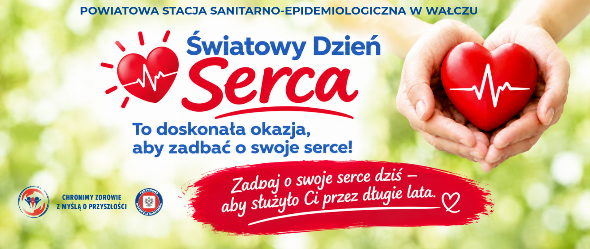 Światowy Dzień Serca - zadbaj o zdrowie swojego serca.