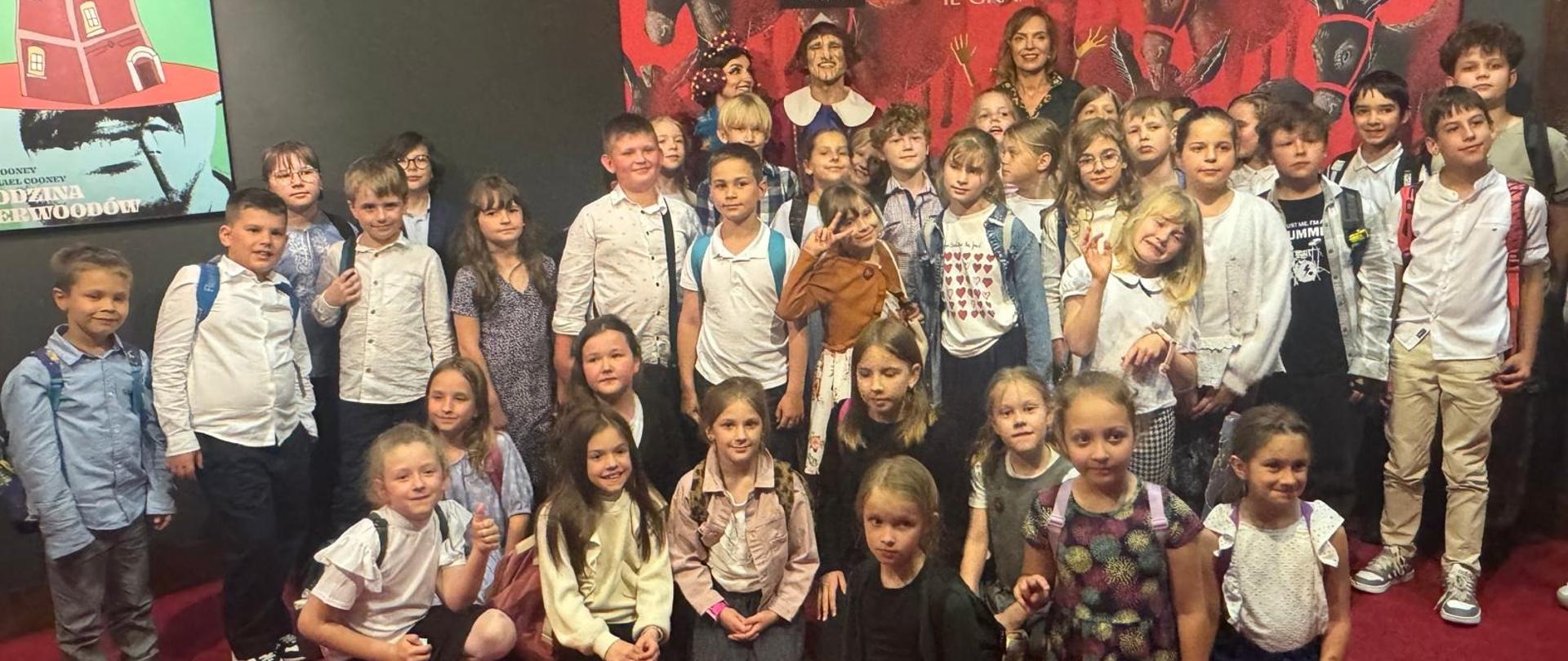 Nasi uczniowie w Teatrze Rozrywki na Pionokio - czerwiec 2025