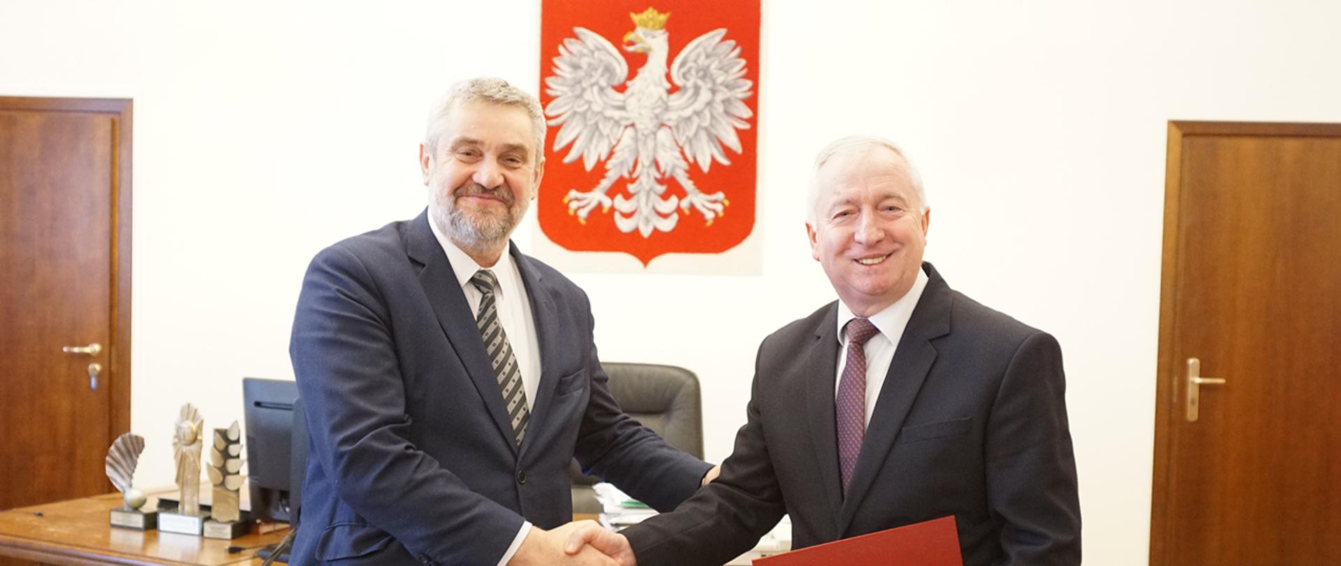 Nadanie nominacji podsekretarz stanu Ryszard Kamiński