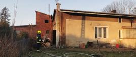Boryszewo gmina Darłowo- pożar poddasza 