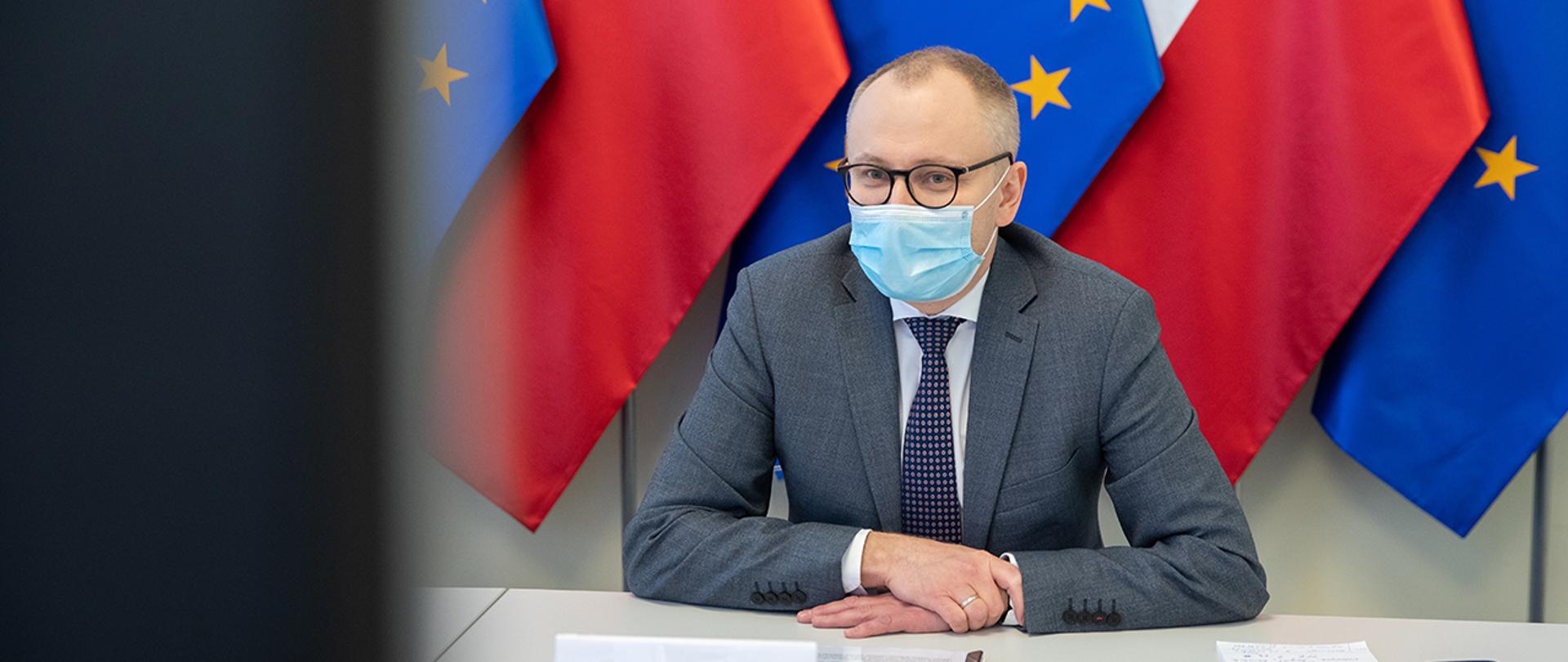 Na zdjęciu: wiceminister Błażej Poboży