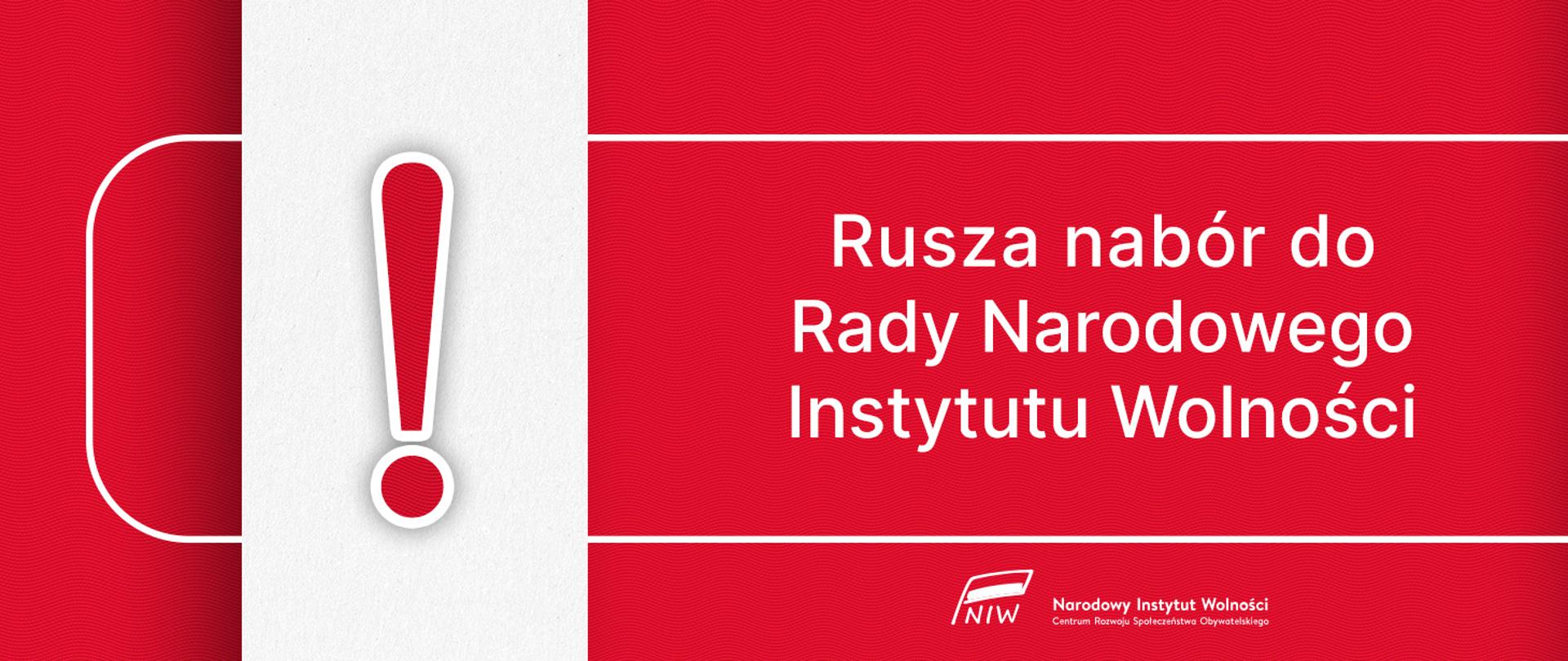Nabór do Rady Narodowego Instytutu Wolności