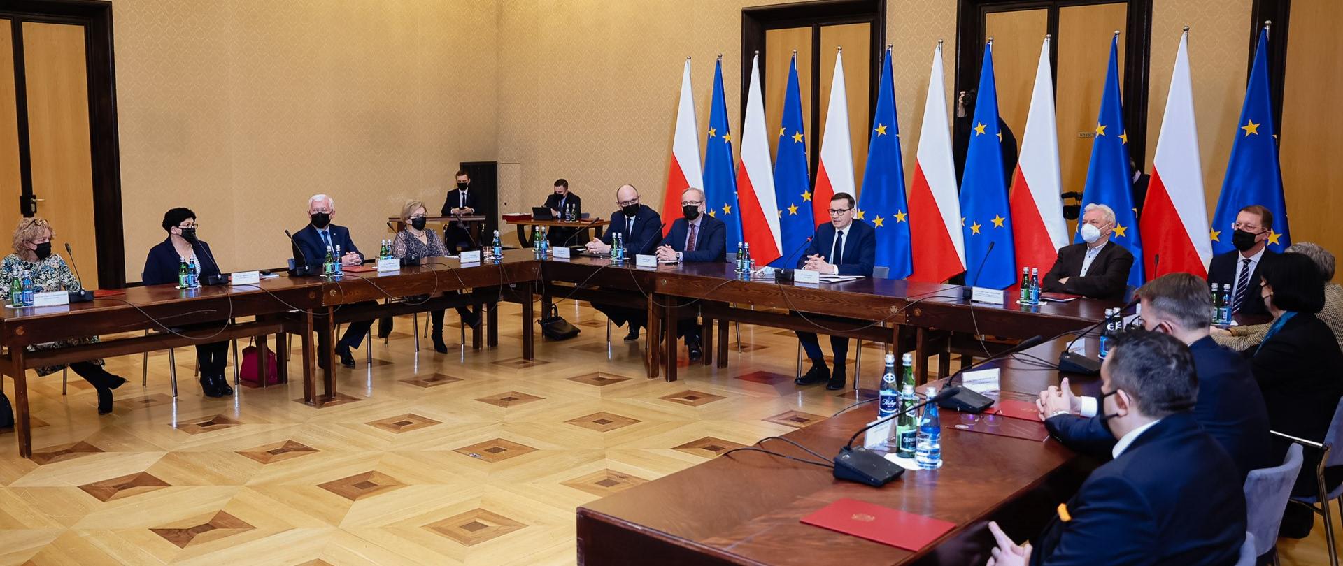 Posiedzenie Rady ds. Covid-19.