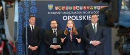 On the foto: Katarzyna Pełczyńska-Nałęcz, the Minister of Development Funds and Regional Policy