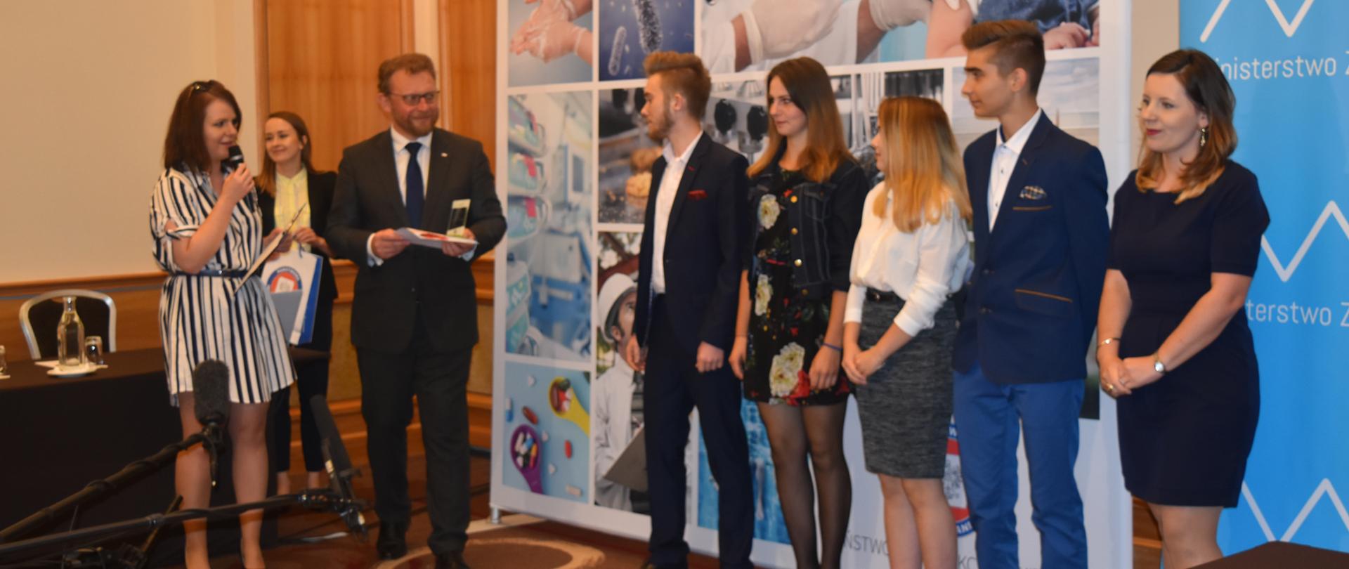 finał konkursu „Szkoła wolna od używek”