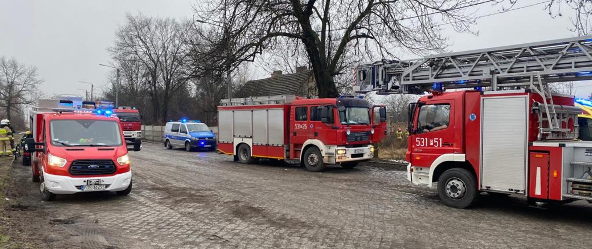 O KROK OD TRAGEDII - POŻAR PUSTOSTANU